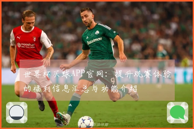 世界杯买球APP官网：提升观赛体验的福利信息汇总与功能介绍