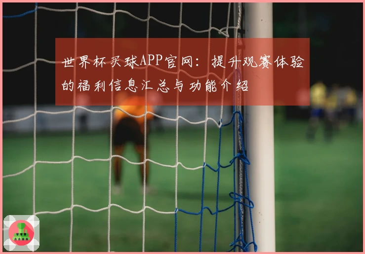 世界杯买球APP官网：提升观赛体验的福利信息汇总与功能介绍